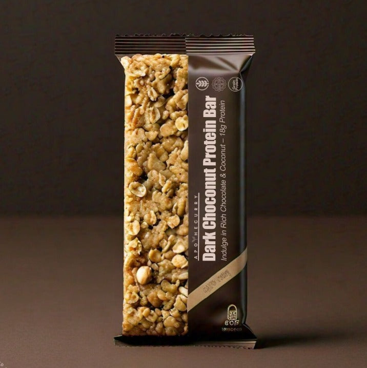 Dark Choconut Protein Bar – 18g Protein, Guilt-Free Indulgence